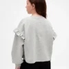 Kinder-Sweatshirt „Vintagesoft“ mit Rüschen