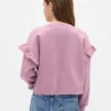 Kinder-Sweatshirt „Vintagesoft“ mit Rüschen