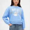 Kinder-Sweatshirt „Vintagesoft“ mit Squishmallow-Logo