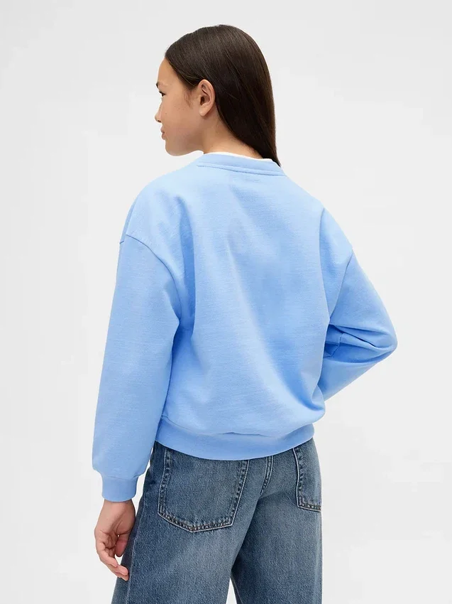Kinder-Sweatshirt „Vintagesoft“ mit Squishmallow-Logo