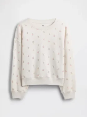 Kinder-Sweatshirt „Vintagesoft Wedge“ mit Rundhalsausschnitt