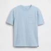 Kinder-T-Shirt aus Bio-Baumwolle mit Tasche