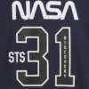 Kinder-T-Shirt aus Jersey im Relaxed-Schnitt mit NASA-Motiv