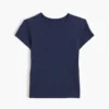 Kinder-T-Shirt aus Rippstrick