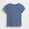 Kinder-T-Shirt aus Rippstrick