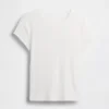 Kinder-T-Shirt aus Rippstrick