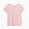 Kinder-T-Shirt aus Rippstrick