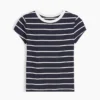 Kinder-T-Shirt aus Rippstrick