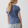 Kinder-T-Shirt aus Rippstrick