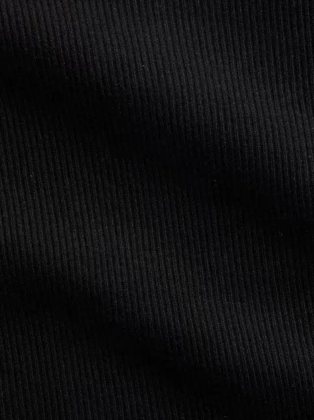 Kinder-T-Shirt aus Rippstrick
