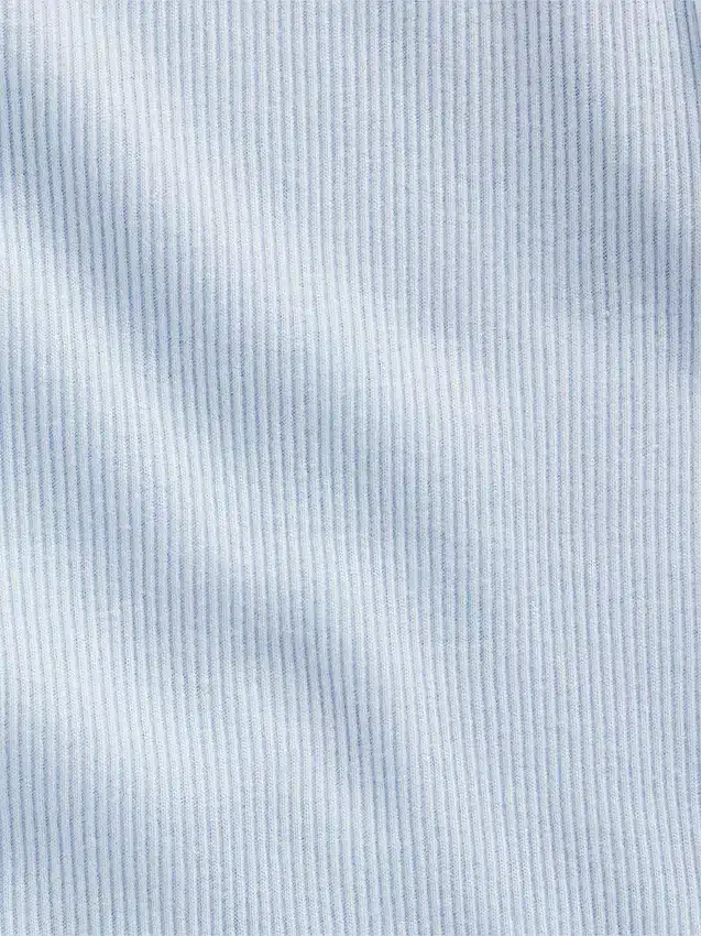 Kinder-T-Shirt aus Rippstrick