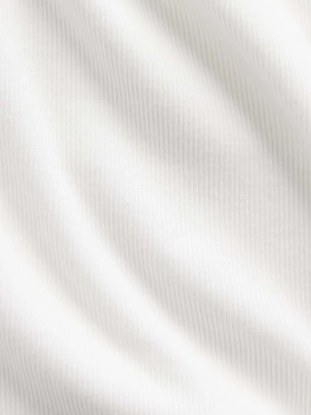 Kinder-T-Shirt aus Rippstrick