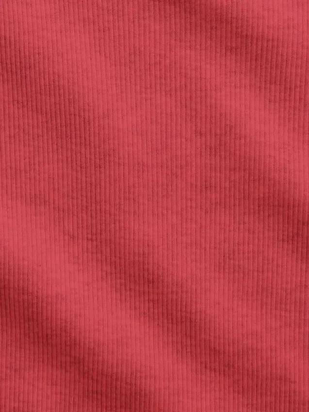 Kinder-T-Shirt aus Rippstrick