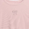 Kinder-T-Shirt aus Rippstrick