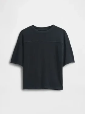 Kinder-T-Shirt aus schwerem Jersey mit Nähten