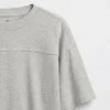 Kinder-T-Shirt aus schwerem Jersey mit Nähten