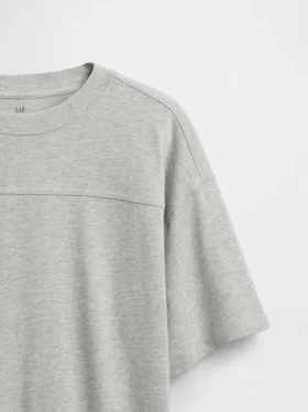 Kinder-T-Shirt aus schwerem Jersey mit Nähten