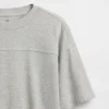 Kinder-T-Shirt aus schwerem Jersey mit Nähten