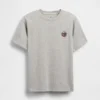 Kinder-T-Shirt aus schwerem, locker sitzendem Stoff mit Gap Logo
