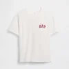 Kinder-T-Shirt aus schwerem, locker sitzendem Stoff mit Gap Logo