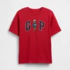 Kinder-T-Shirt aus schwerem, locker sitzendem Stoff mit Gap Logo