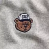 Kinder-T-Shirt aus schwerem, locker sitzendem Stoff mit Gap Logo