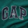 Kinder-T-Shirt aus schwerem, locker sitzendem Stoff mit Gap Logo