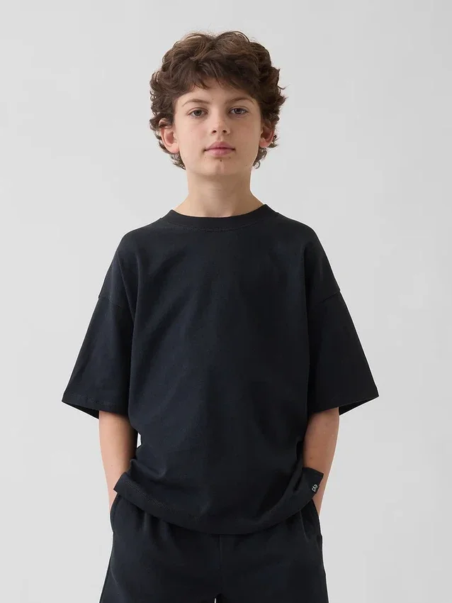 Kinder-T-Shirt aus schwerem Stoff