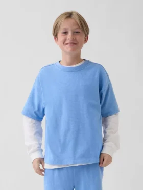 Kinder-T-Shirt aus schwerem Stoff