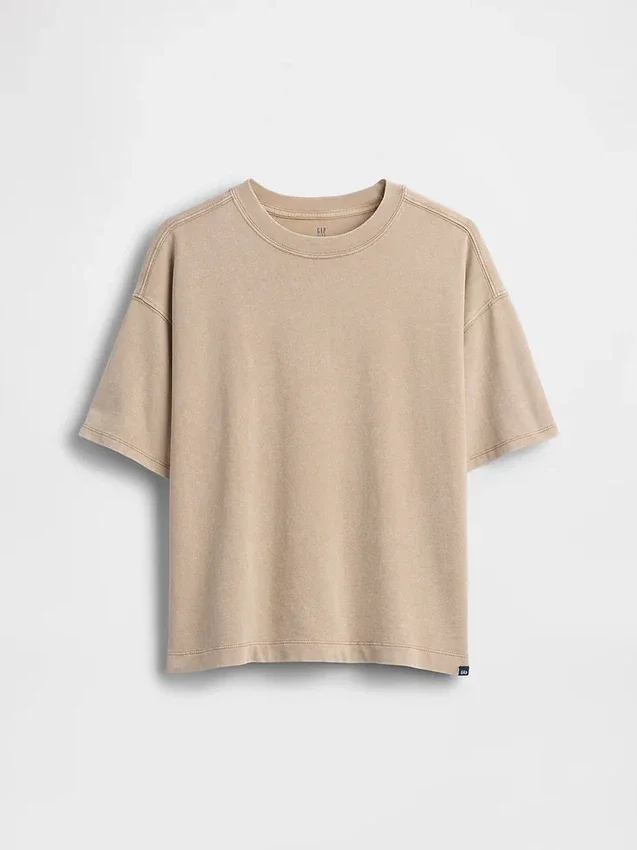 Kinder-T-Shirt aus schwerem Stoff