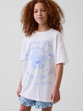 Kinder-T-Shirt „Care Bears“ in Oversize-Passform