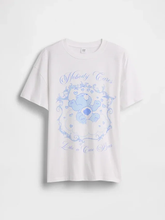 Kinder-T-Shirt „Care Bears“ in Oversize-Passform
