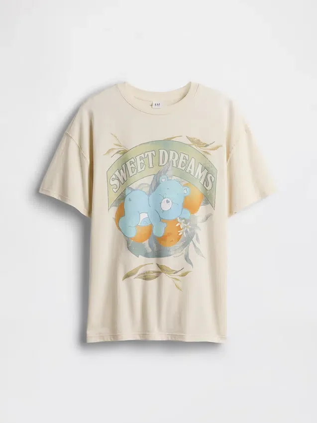 Kinder-T-Shirt „Care Bears“ in Oversize-Passform