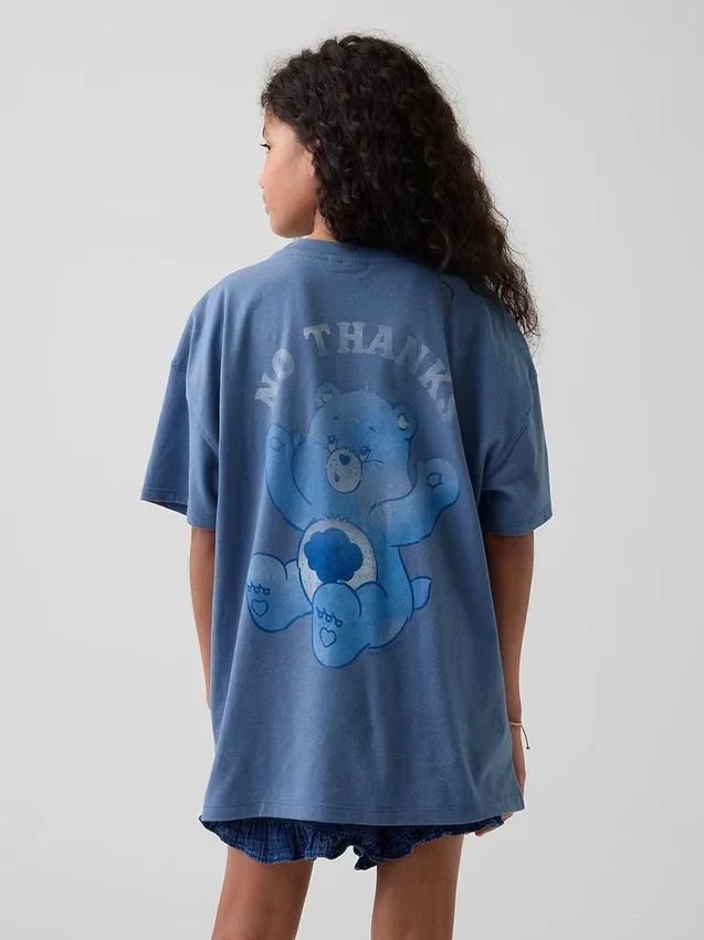 Kinder-T-Shirt „Care Bears“ in Oversize-Passform