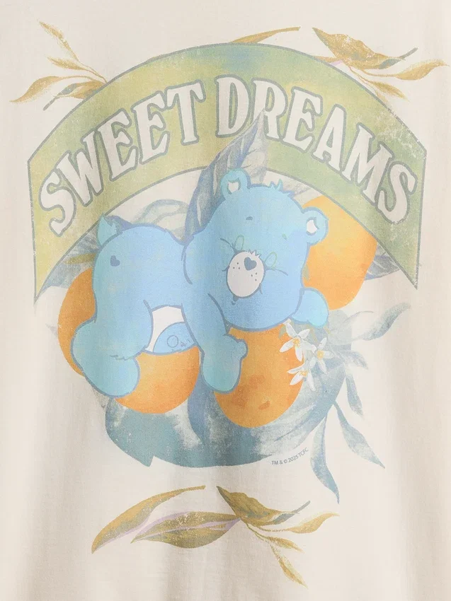 Kinder-T-Shirt „Care Bears“ in Oversize-Passform
