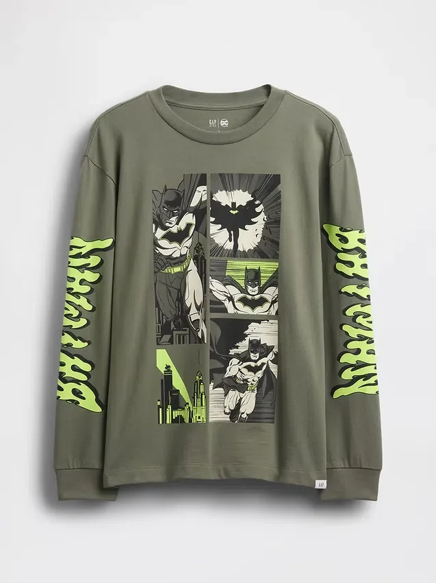 Kinder-T-Shirt „DC™“ mit Grafik in lockerer Passform