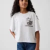 Kinder-T-Shirt „Hello Kitty“ im Oversize-Box-Schnitt