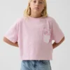Kinder-T-Shirt „Hello Kitty“ im Oversize-Box-Schnitt