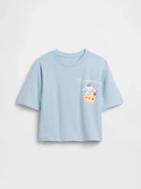 Kinder-T-Shirt „Hello Kitty“ im Oversize-Box-Schnitt