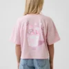 Kinder-T-Shirt „Hello Kitty“ im Oversize-Box-Schnitt