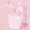 Kinder-T-Shirt „Hello Kitty“ im Oversize-Box-Schnitt