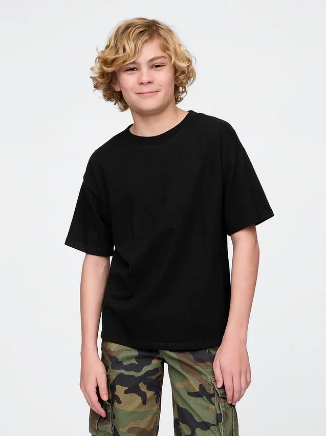 Kinder-T-Shirt im Relaxed-Schnitt