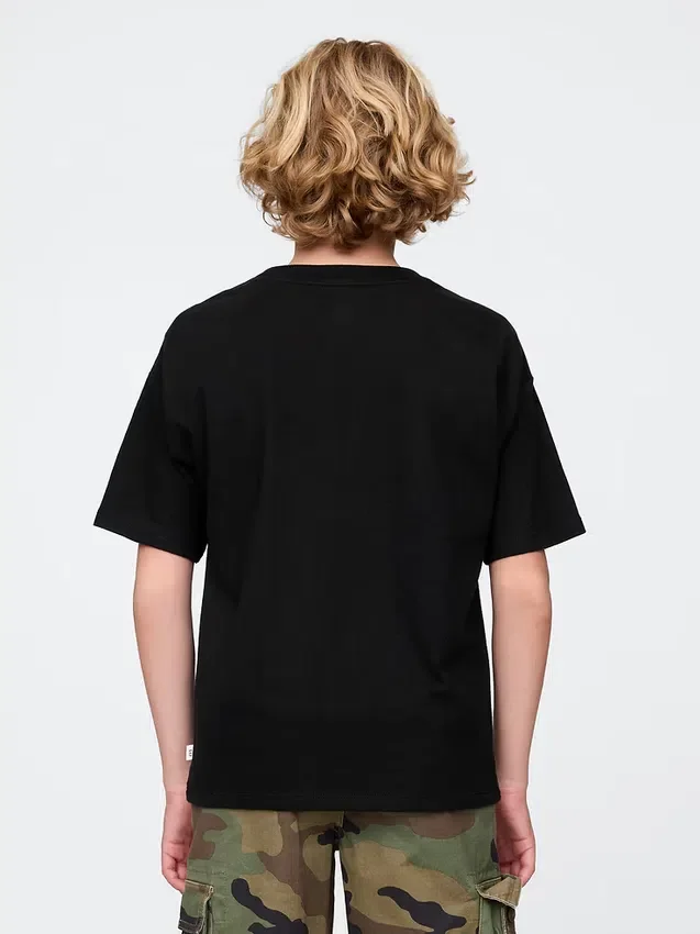 Kinder-T-Shirt im Relaxed-Schnitt