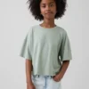Kinder-T-Shirt in Oversize-Boxy-Passform