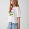 Kinder-T-Shirt in Oversize-Boxy-Passform