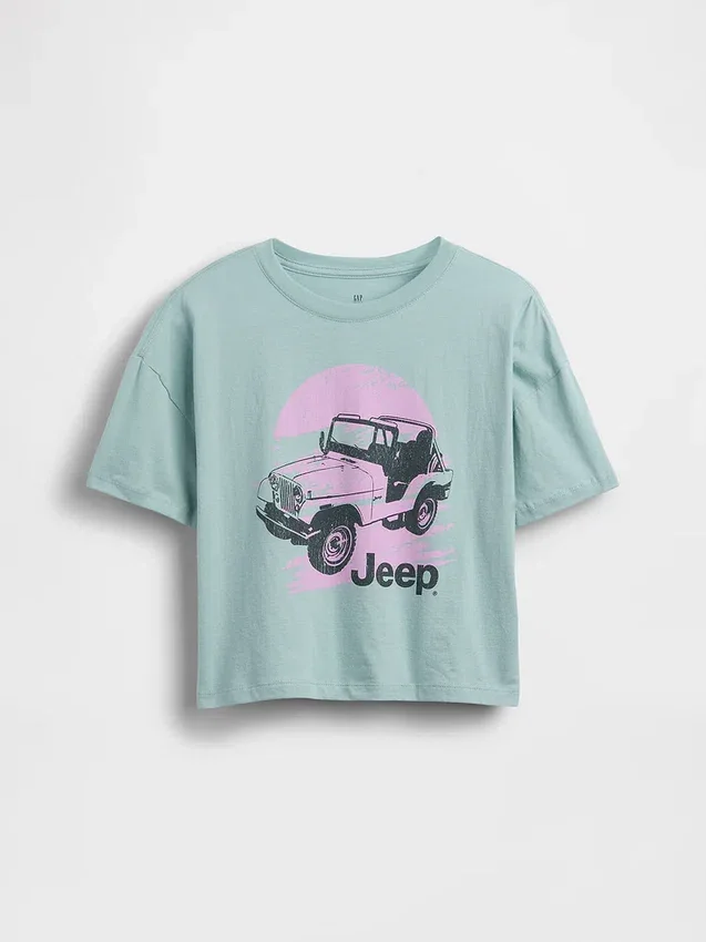 Kinder-T-Shirt in Oversize-Boxy-Passform
