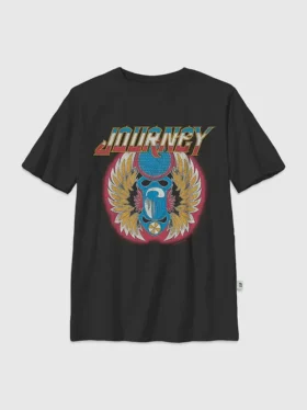 Kinder-T-Shirt „Journey Scarab Freedom Disco Glow“ mit Grafik