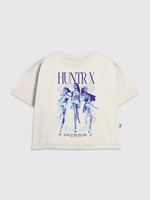 Kinder-T-Shirt „K-Pop Demon Hunters – This is What It Sounds Like“ mit Grafik