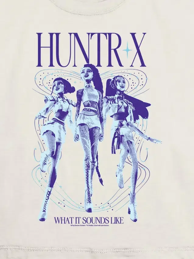 Kinder-T-Shirt „K-Pop Demon Hunters – This is What It Sounds Like“ mit Grafik