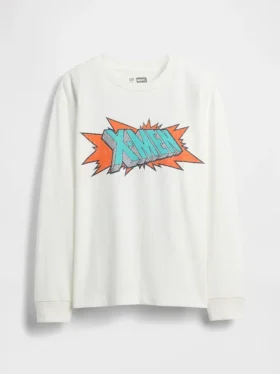 Kinder-T-Shirt „Marvel“ mit Grafik, lockere Passform